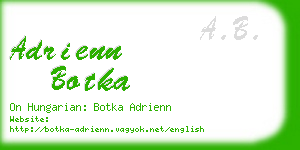 adrienn botka business card